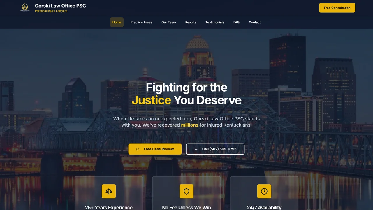 Gorski Law Office, PSC - Louisville, KY office in Louisville, Kentucky