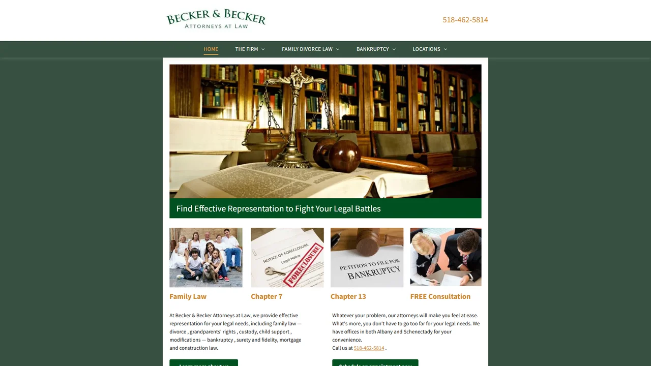 Becker & Becker Attorneys At Law - Albany, NY office in Albany, New York