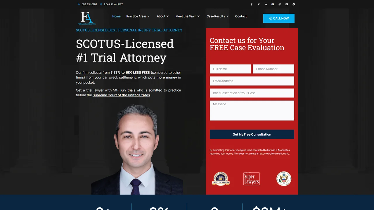 Forman & Associates, The DUI Guy - Louisville, KY office in Louisville, Kentucky