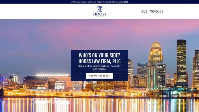 Hooss Law Firm, PLLC - Louisville, KY - Attorney in Louisville