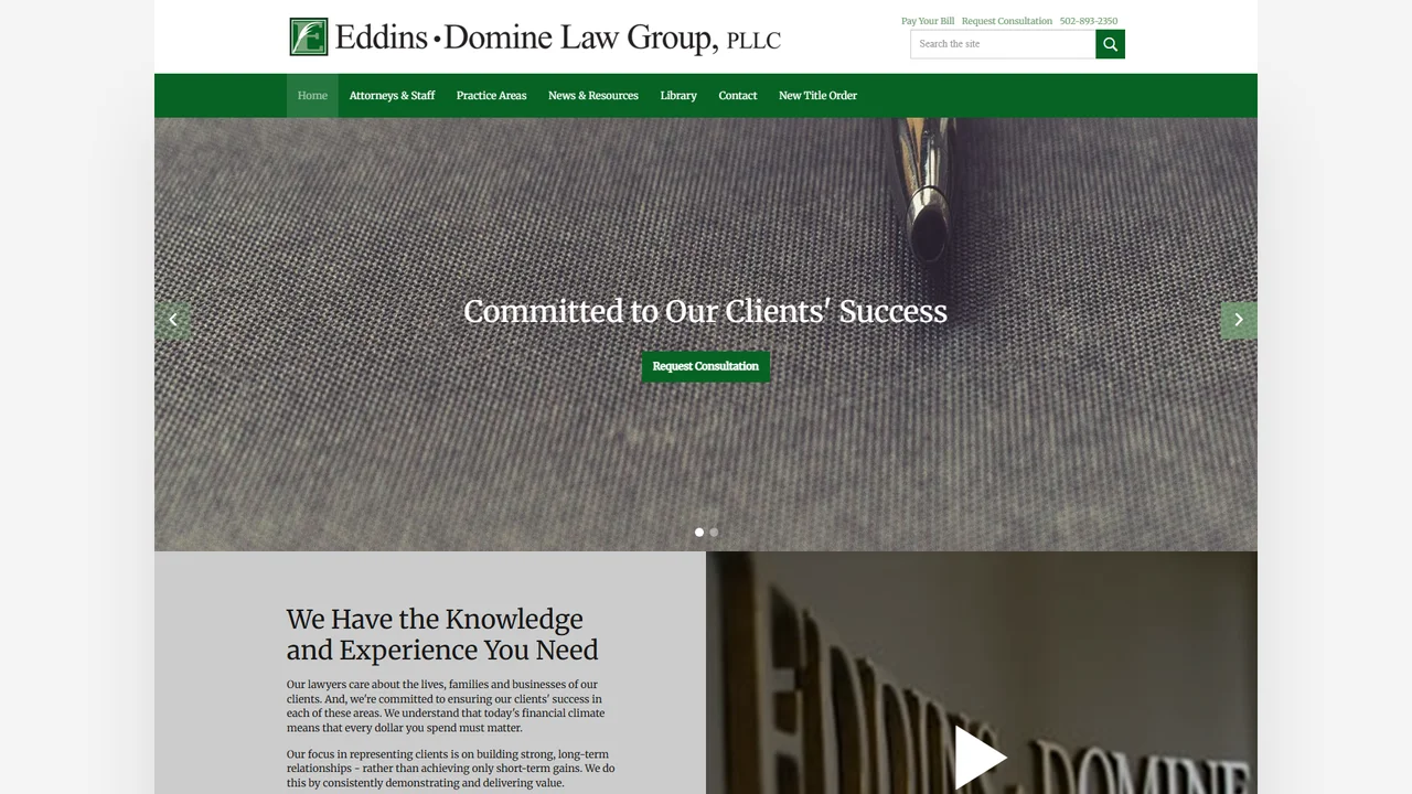 Eddins Domine Law Group PLLC - Louisville, KY office in Louisville, Kentucky