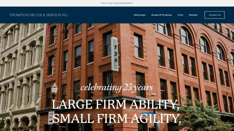 Thompson Miller & Simpson Plc - Louisville, KY - Attorney in Louisville