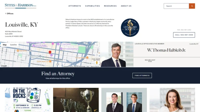 Stites & Harbison, PLLC - Louisville, KY - Attorney in Louisville