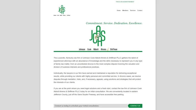 Johnson Cook Abbott Ahrens & Shiffman, PLLC - Louisville, KY - Attorney in Louisville