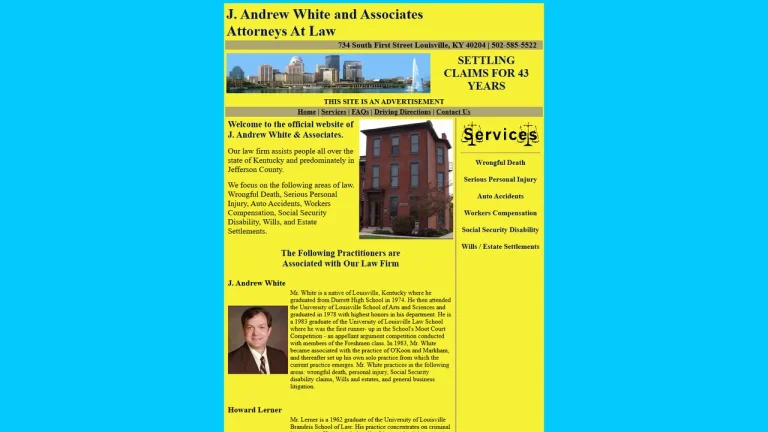J. Andrew White & Associates - Louisville, KY - Attorney in Louisville