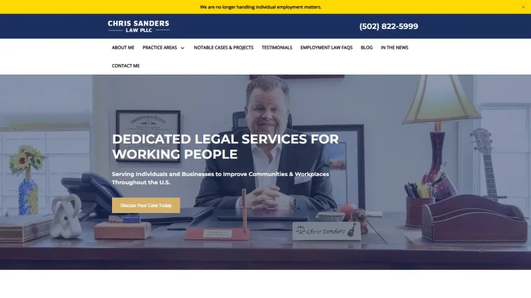 Chris Sanders Law PLLC - Louisville, KY - Attorney in Louisville