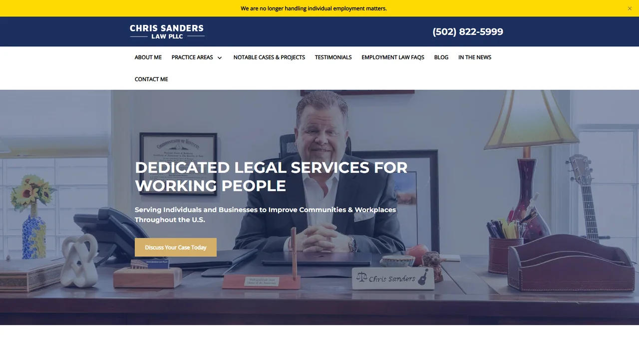 Chris Sanders Law PLLC - Louisville, KY office in Louisville, Kentucky