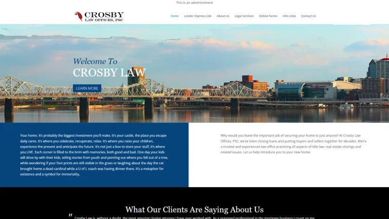 Crosby Law Offices, PSC - Louisville, KY - Attorney in Louisville