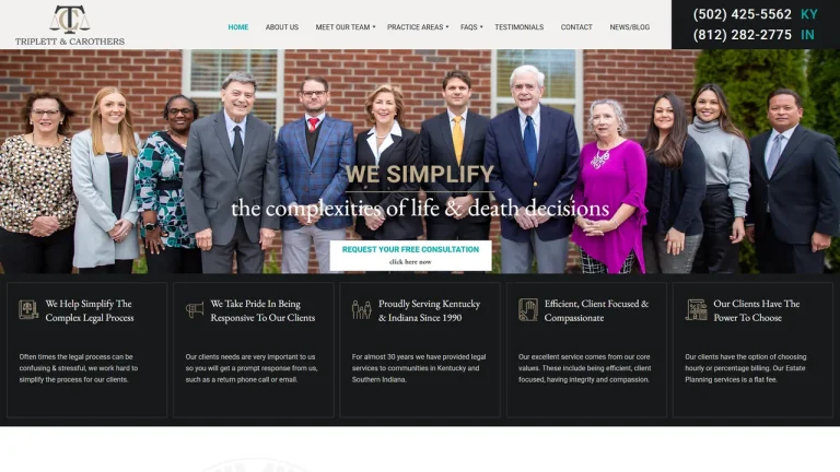 Triplett & Carothers: Probate Lawyers Louisville - Louisville, KY - Attorney in Louisville