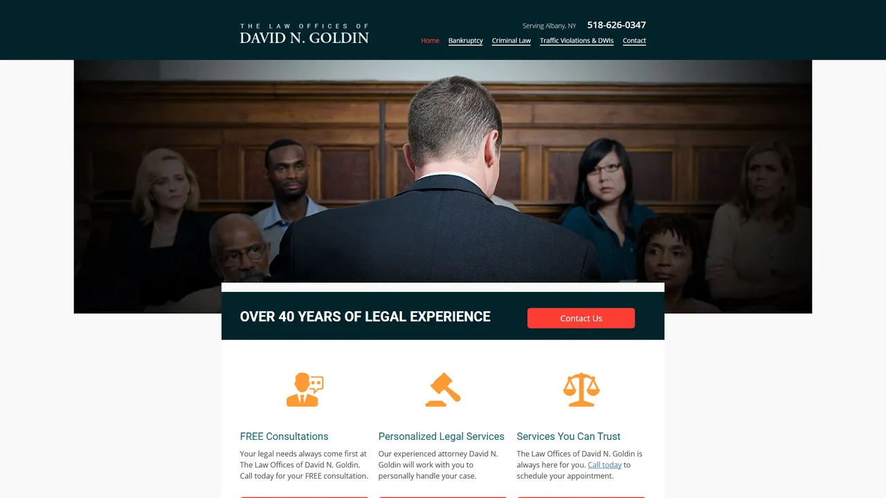 David N Goldin Law Offices - Albany, NY office in Albany, New York