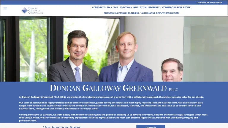 Duncan Galloway Greenwald PLLC - Louisville, KY - Attorney in Louisville