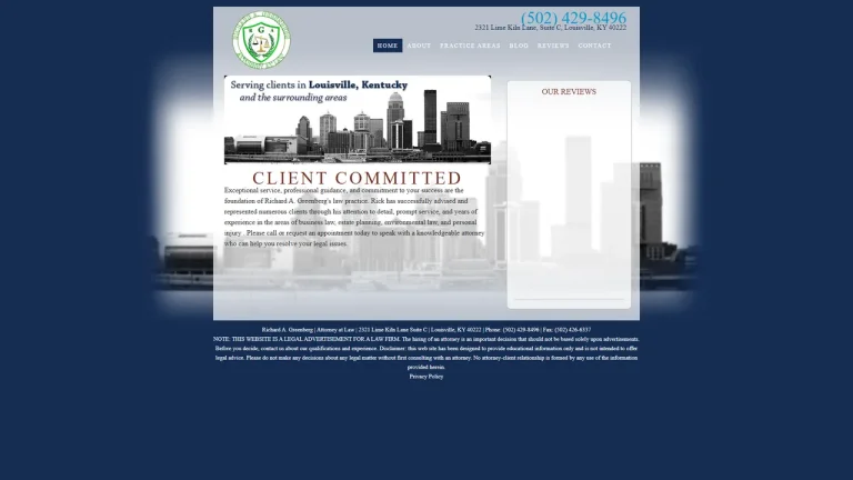 Richard A. Greenberg, Attorney At Law - Louisville, KY - Attorney in Louisville