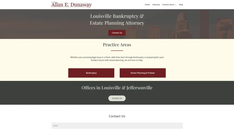 Law Office of Allan E. Dunaway, PLC - Louisville, KY - Attorney in Louisville