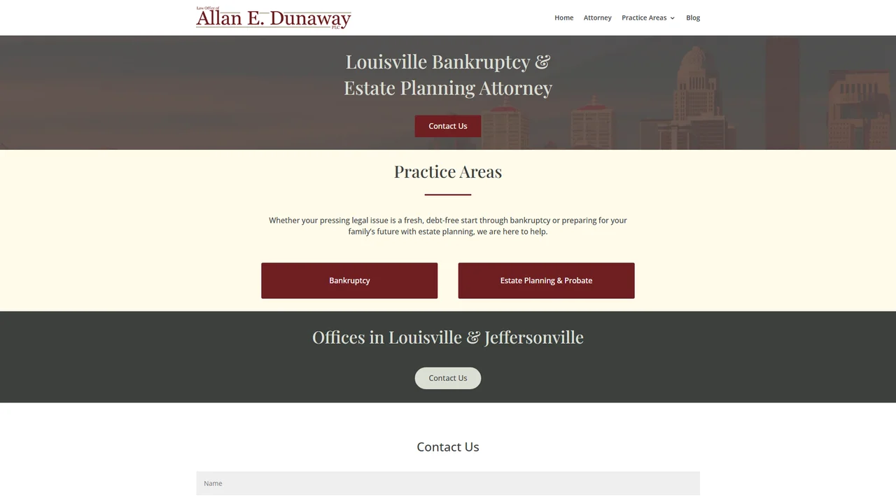 Law Office of Allan E. Dunaway, PLC - Louisville, KY office in Louisville, Kentucky