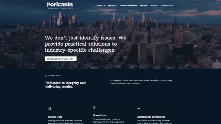 Poricanin Law - Albany, NY - Attorney in Albany