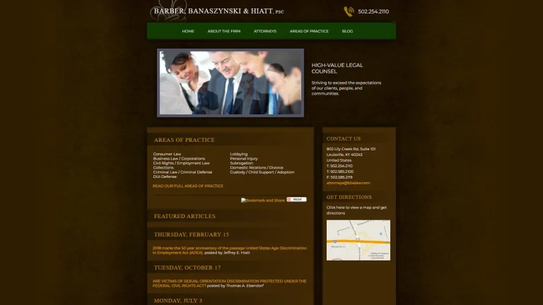The Law Office of Jeffrey E. Hiatt - Louisville, KY - Attorney in Louisville