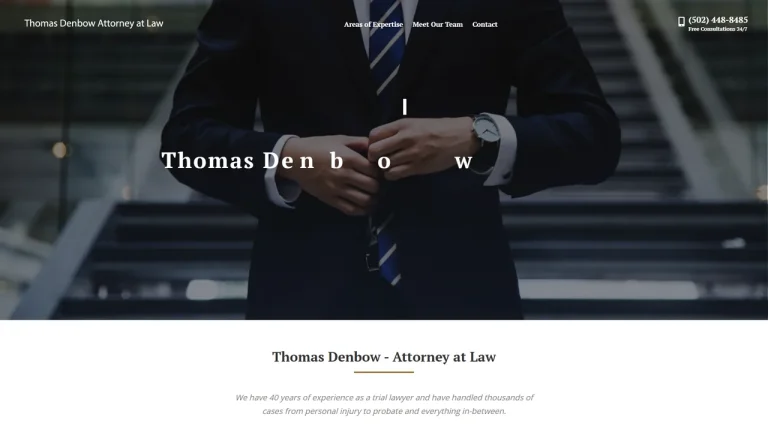 Thomas M. Denbow Attorney at Law - Louisville, KY - Attorney in Louisville