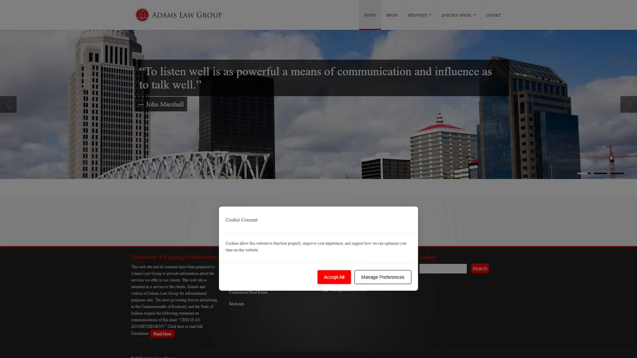 Adams Law Group - Louisville, KY office in Louisville, Kentucky