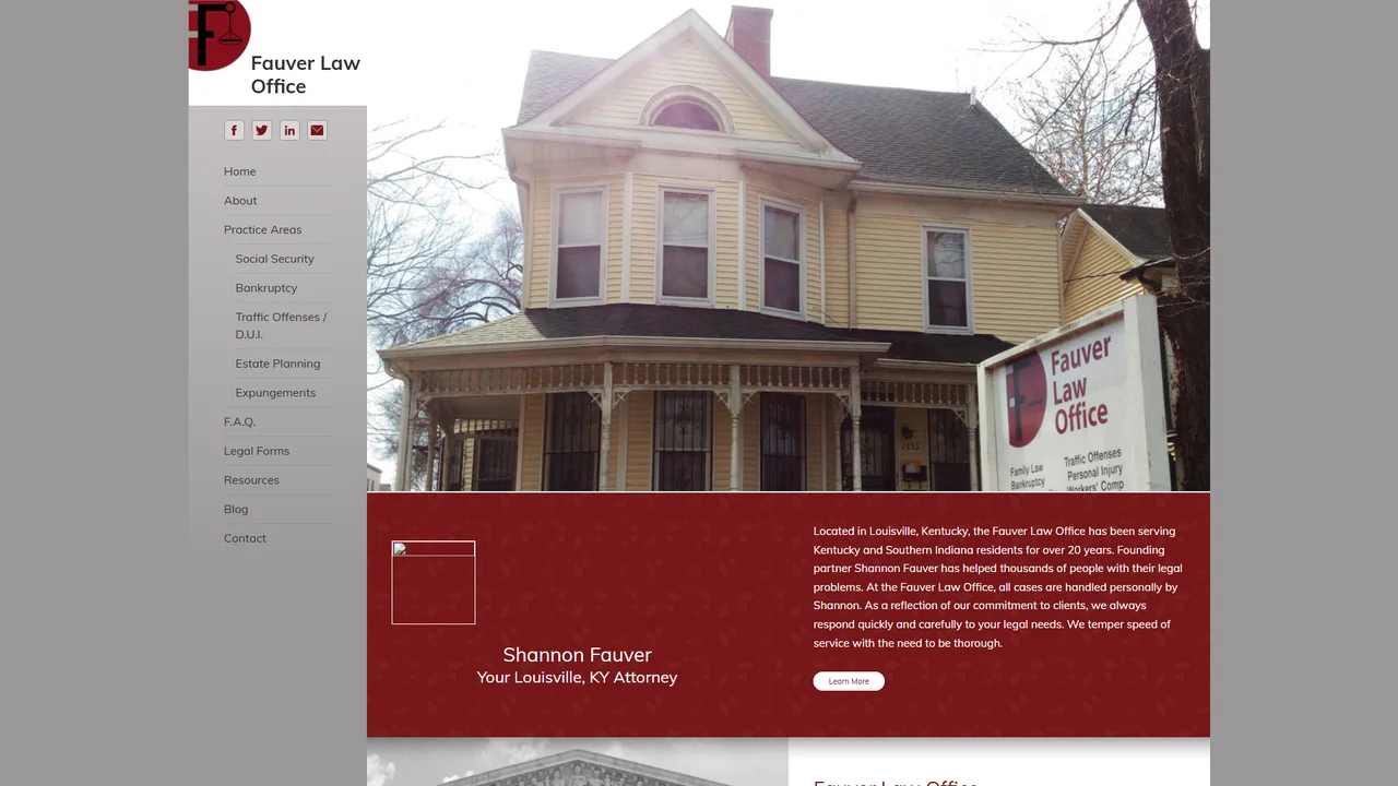 Fauver Law Office - Louisville, KY office in Louisville, Kentucky