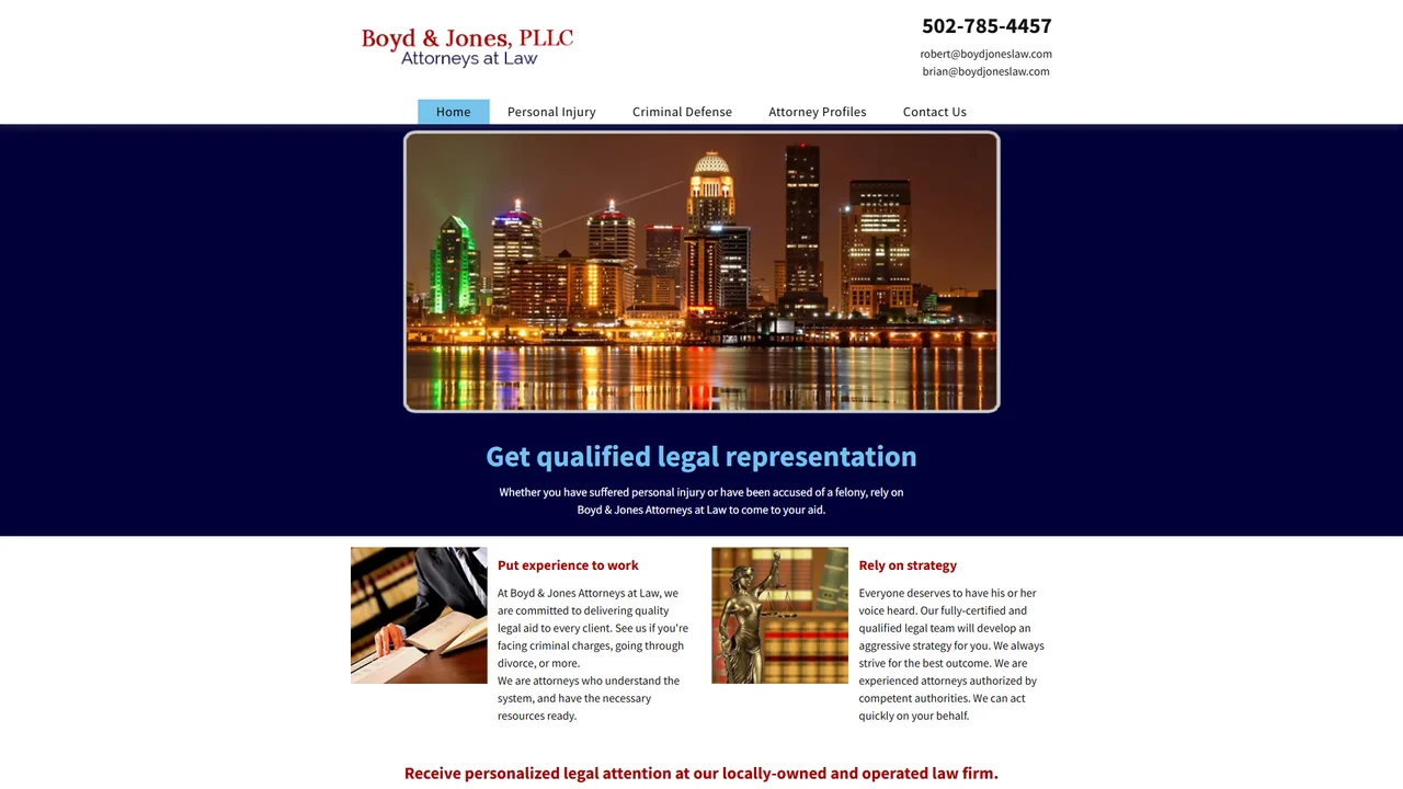 Boyd and Jones Attorneys at Law - Louisville, KY office in Louisville, Kentucky