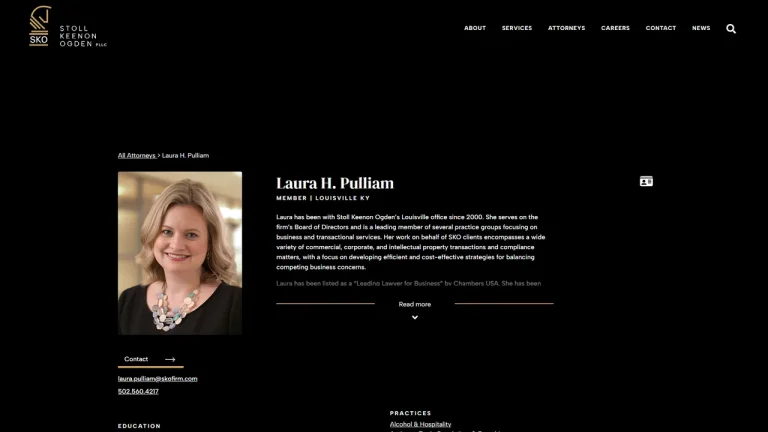 Laura H. Pulliam, Attorney at Law - Louisville, KY - Attorney in Louisville