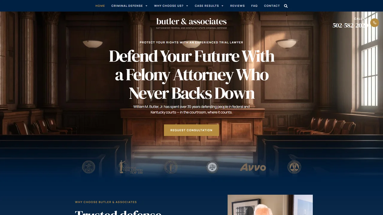 William M. Butler, Attorney at Law - Louisville, KY office in Louisville, Kentucky