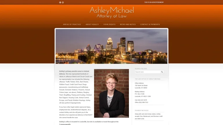 Ashley Michael, Attorney at Law - Louisville, KY - Attorney in Louisville