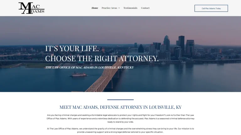 Law Office of Mac Adams - Louisville, KY - Attorney in Louisville