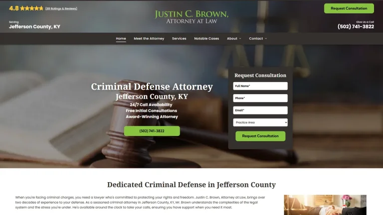 Justin C. Brown, Attorney at Law - Louisville, KY - Attorney in Louisville