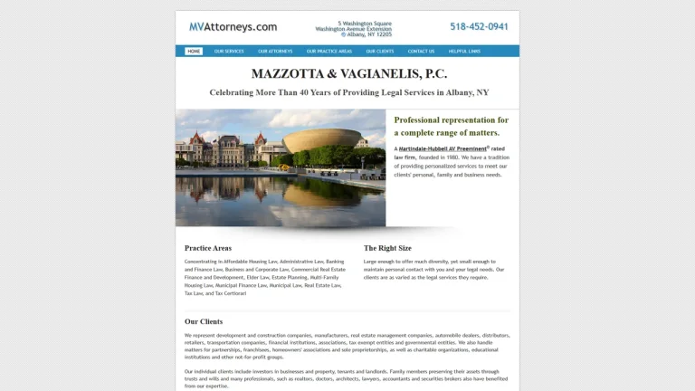 Mazzotta and Vagianelis, P.C. - Albany, NY - Attorney in Albany