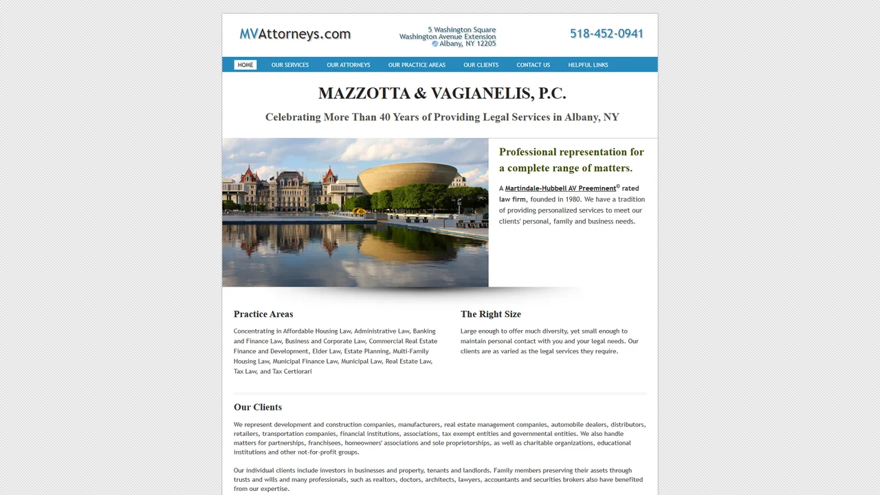 Mazzotta and Vagianelis, P.C. - Albany, NY office in Albany, New York