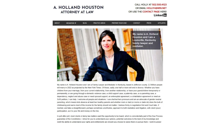 A. Holland Houston Attorney at law - Louisville, KY - Attorney in Louisville