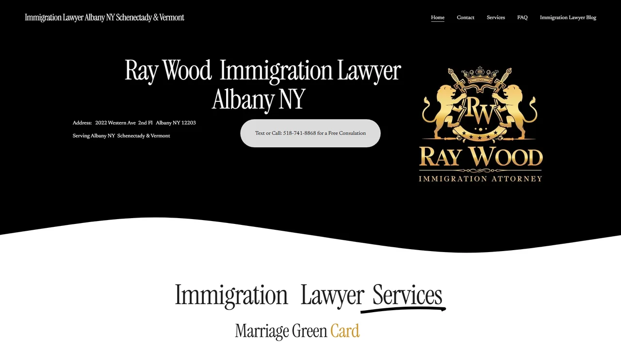 Immigration Lawyer, Ray Wood - Albany, NY office in Albany, New York