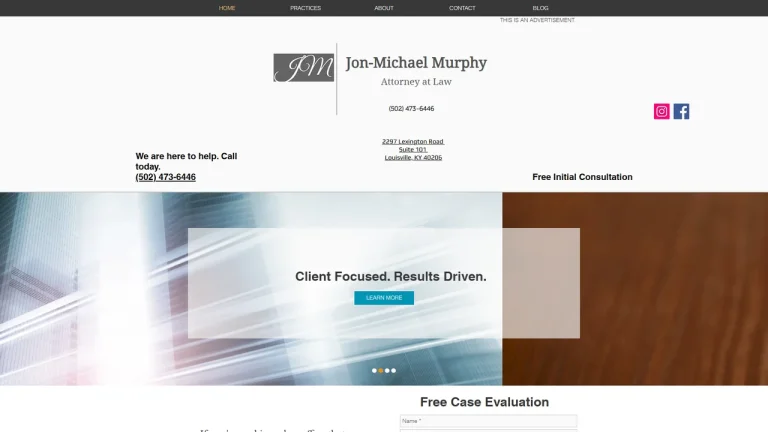 Jon-Michael Murphy, Attorney at Law - Louisville, KY - Attorney in Louisville
