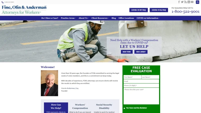 Fine Olin & Anderman, LLP - Albany, NY - Attorney in Albany