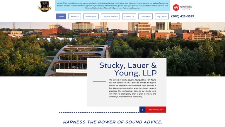Stucky, Lauer & Young, LLP - Fort Wayne, IN - Attorney in Fort Wayne