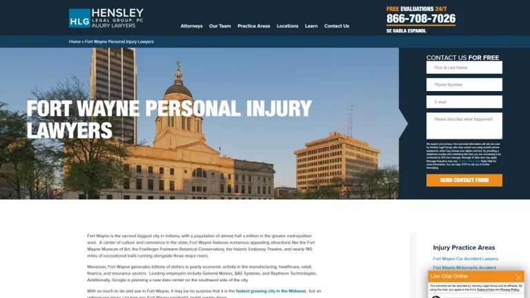 Hensley Legal Group, PC - Fort Wayne, IN - Attorney in Fort Wayne