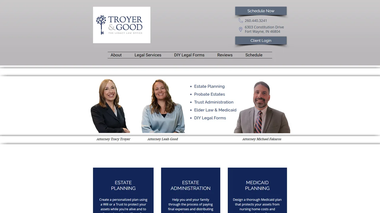Troyer & Good, PC - Fort Wayne, IN office in Fort Wayne, Indiana