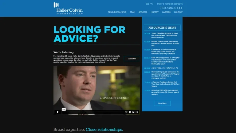 HallerColvin PC - Fort Wayne, IN - Attorney in Fort Wayne