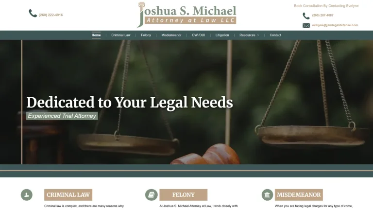 Joshua Michael Attorney at Law LLC - Fort Wayne, IN - Attorney in Fort Wayne