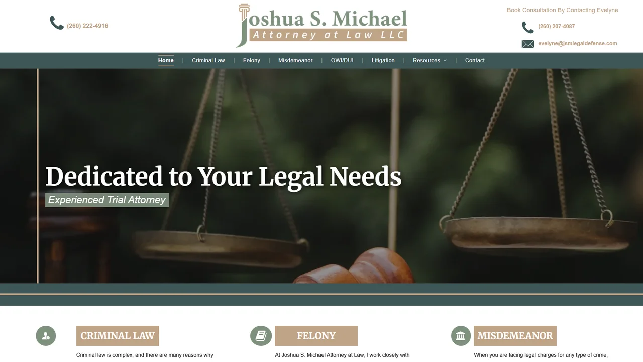 Joshua Michael Attorney at Law LLC - Fort Wayne, IN office in Fort Wayne, Indiana