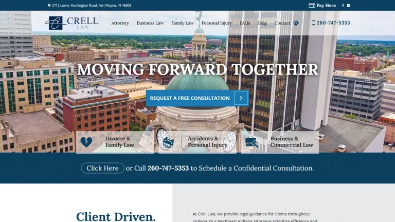 Crell Law - Fort Wayne, IN - Attorney in Fort Wayne