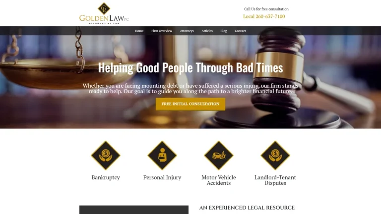 Golden Law, PC - Fort Wayne, IN - Attorney in Fort Wayne