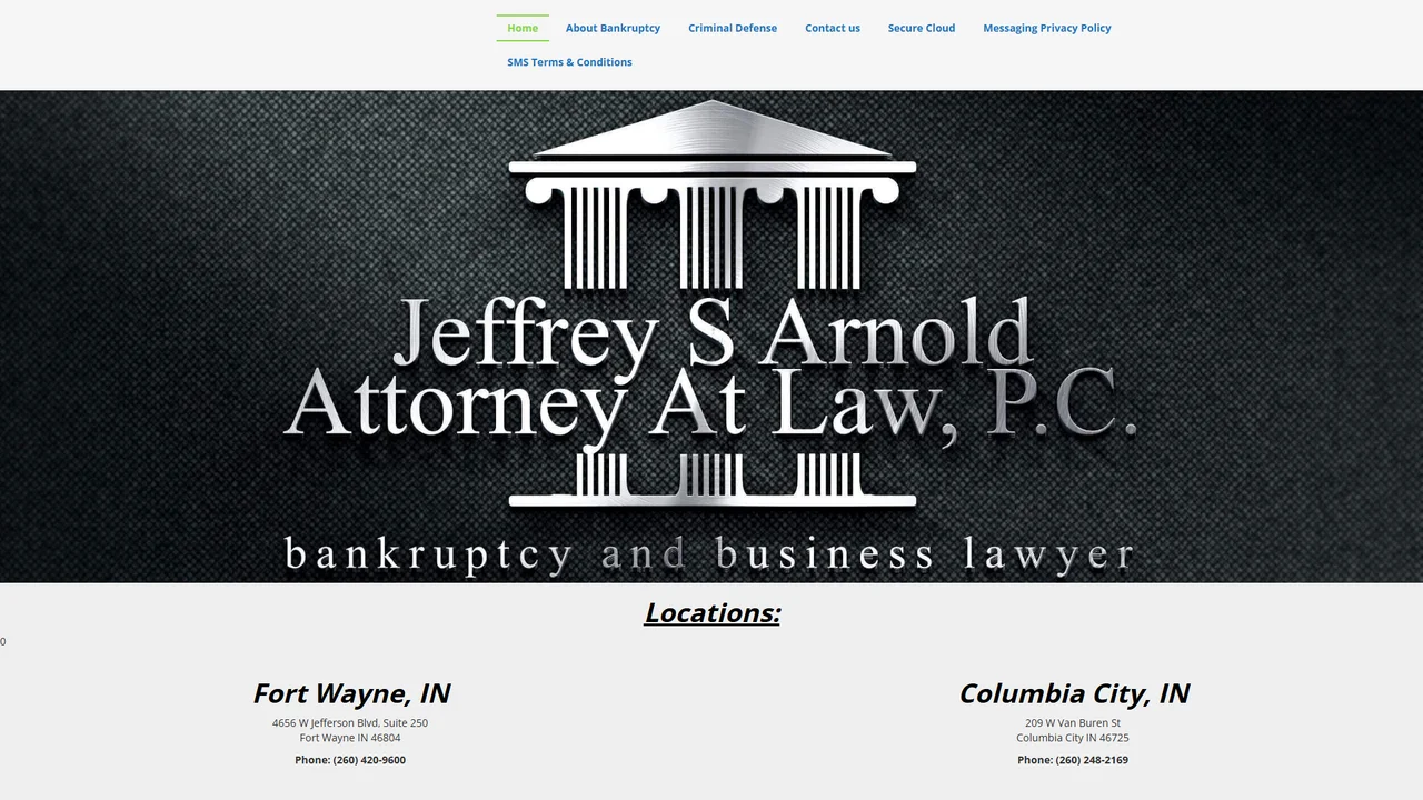 Jeffrey S. Arnold, Attorney at Law, P.C. - Fort Wayne, IN office in Fort Wayne, Indiana
