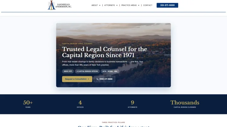 Ianniello Anderson, P.C. - Albany, NY - Attorney in Albany