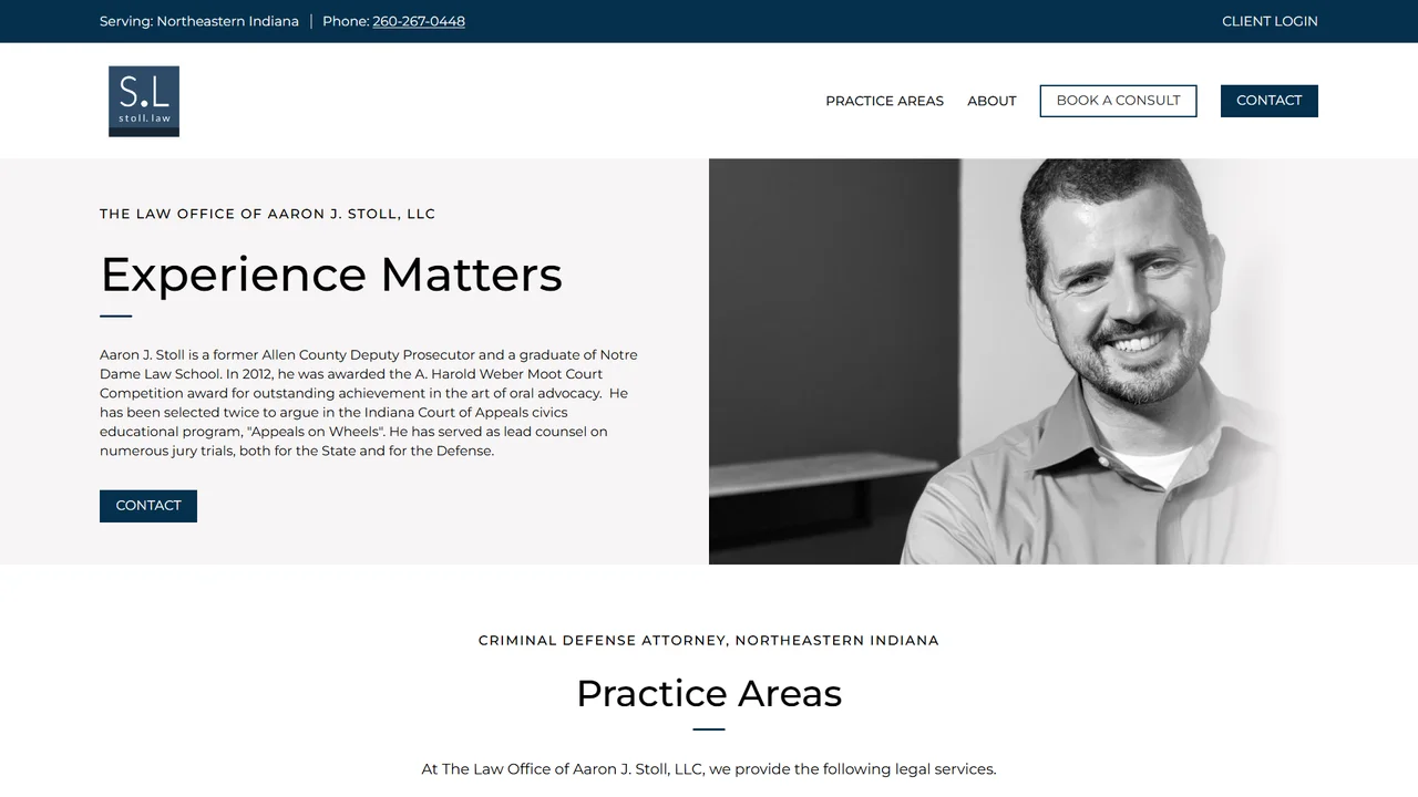 The Law Office of Aaron J. Stoll, LLC - Fort Wayne, IN office in Fort Wayne, Indiana