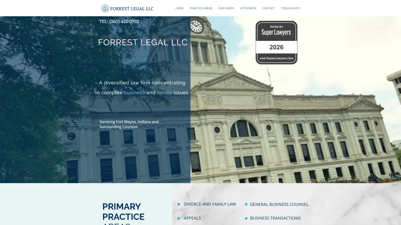 Forrest Legal LLC - Fort Wayne, IN office in Fort Wayne, Indiana