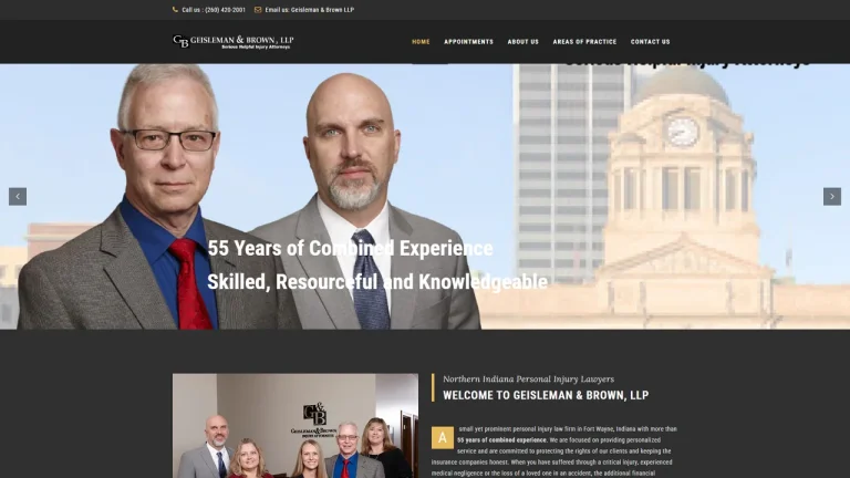 Geisleman and Brown LLP - Fort Wayne, IN - Attorney in Fort Wayne