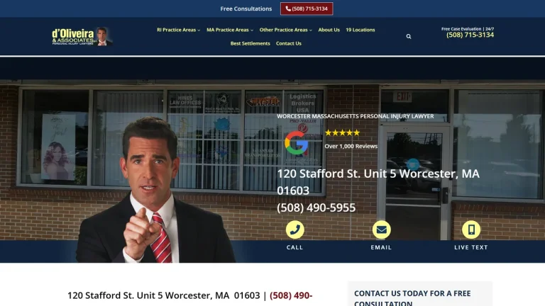 d'Oliveira & Associates, p.c. - Worcester, MA - Attorney in Worcester