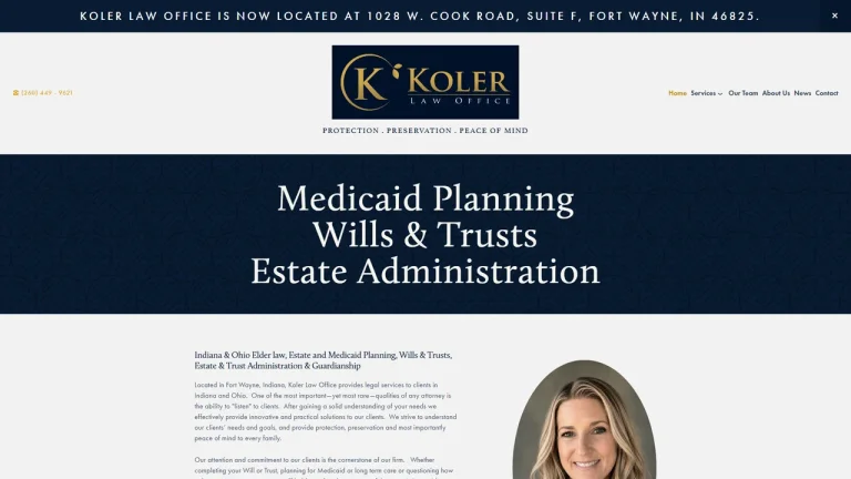 Koler Law Office - Fort Wayne, IN - Attorney in Fort Wayne